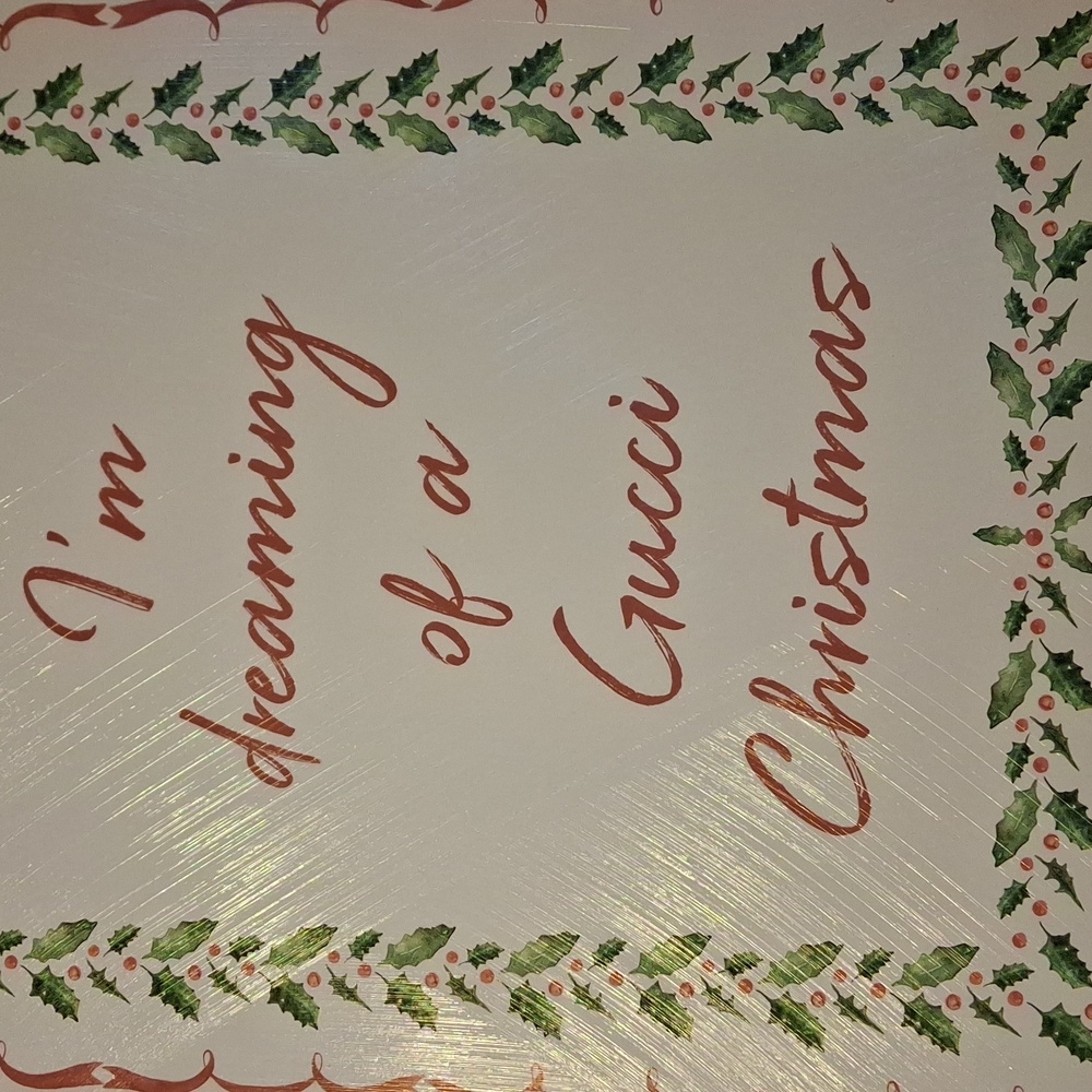 Festive "Gucci Christmas" Holiday Art - Picture 4 of 7